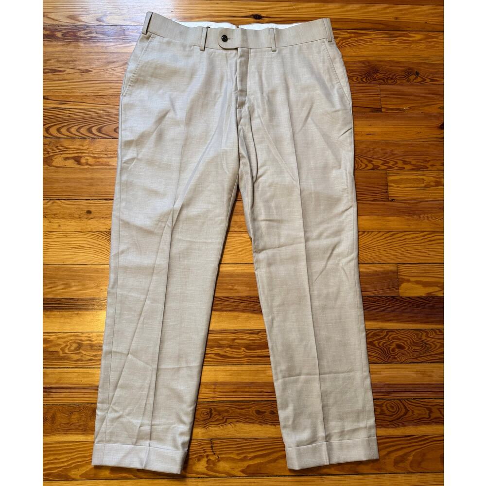SUITSUPPLY Brescia Silk Linen Wool Blend Pants